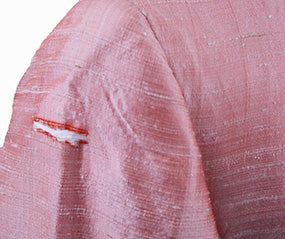 Custom Day Coat Coral Silk