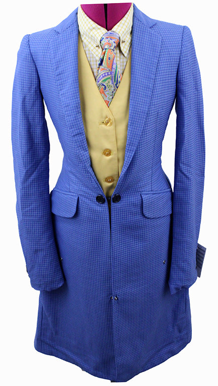 Day Suit Becker Brothers Light Blue Diamond