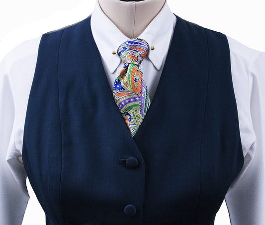 Vest Chavez Teal Blue