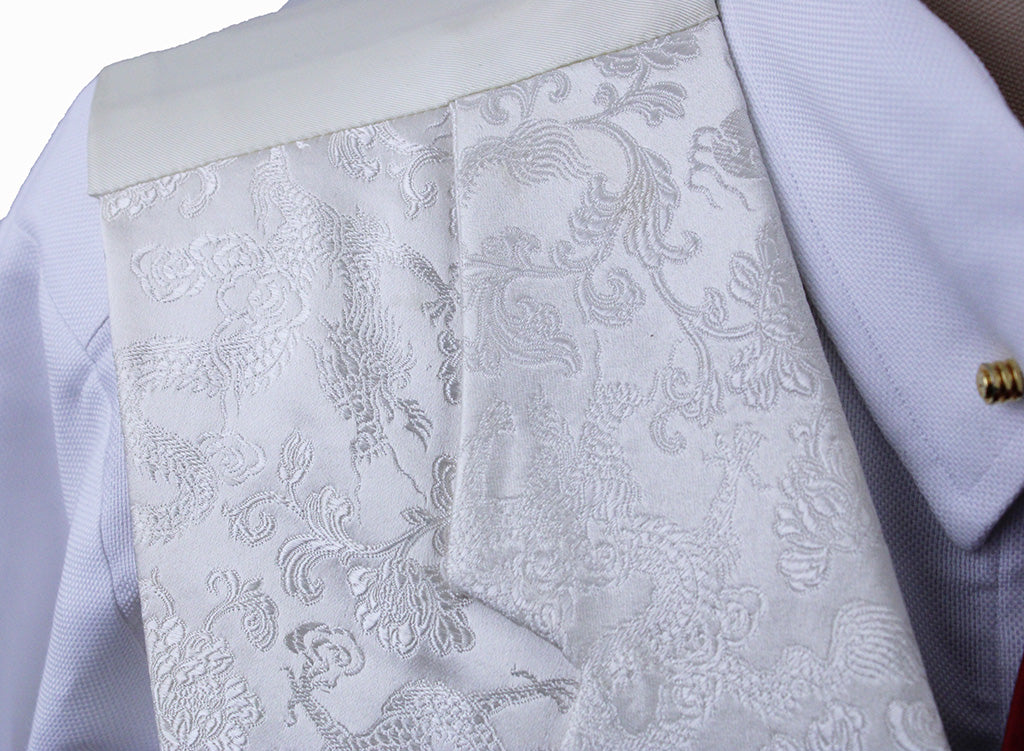 Vest Men's Chavez Ivory Brocade