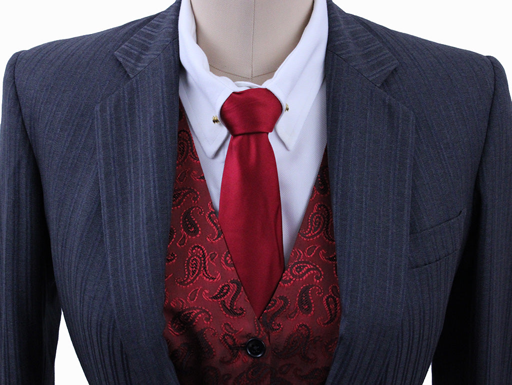 Men's Day Suit Carl Meyers Steel Shadow Stripe