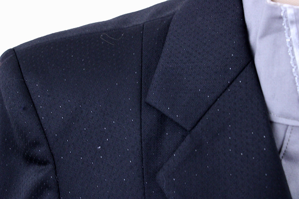 BRAND NEW! Becker Brothers Black Shadow Dot and Glitter Hunt Coat