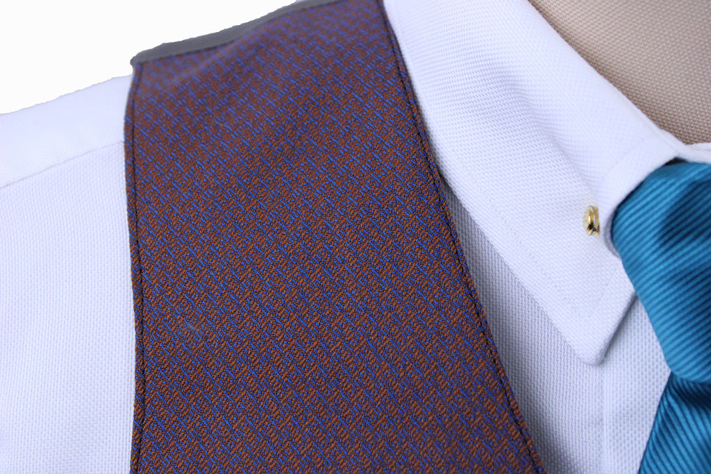 BRAND NEW! Becker Brothers Copper and Blue Geometric