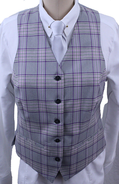 BRAND NEW! Becker Brothers Silver with Purple and Lime Glenplaid
