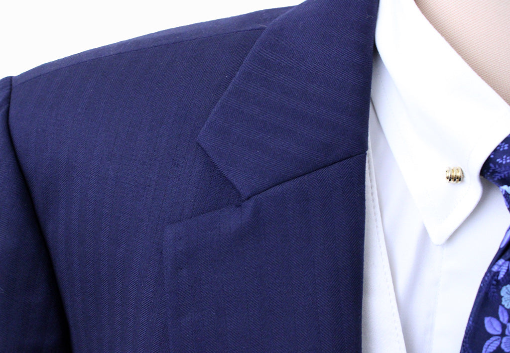 BRAND NEW! Issued By Ellie May Navy Shadow Stripe Day Suit