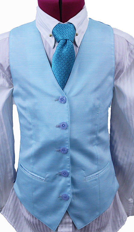 Issued By Ellie May Pale Blue Sateen 27