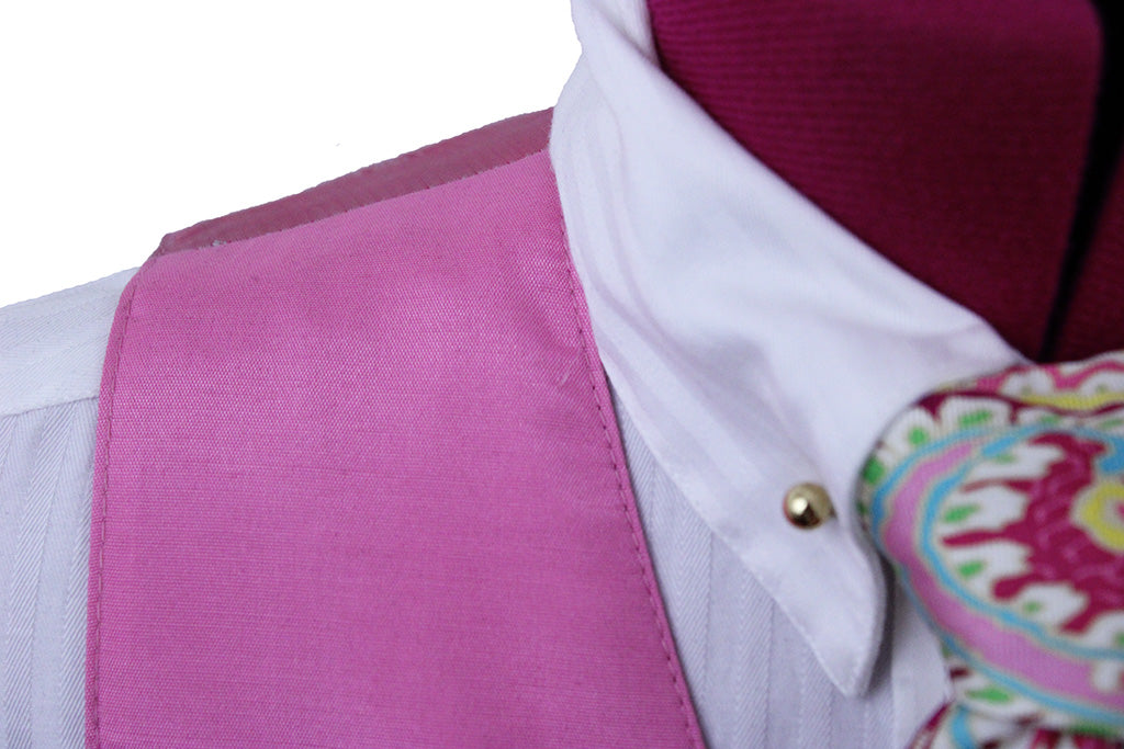 Issued By Ellie May Cotton Candy Pink Pink Sateen Vest 27