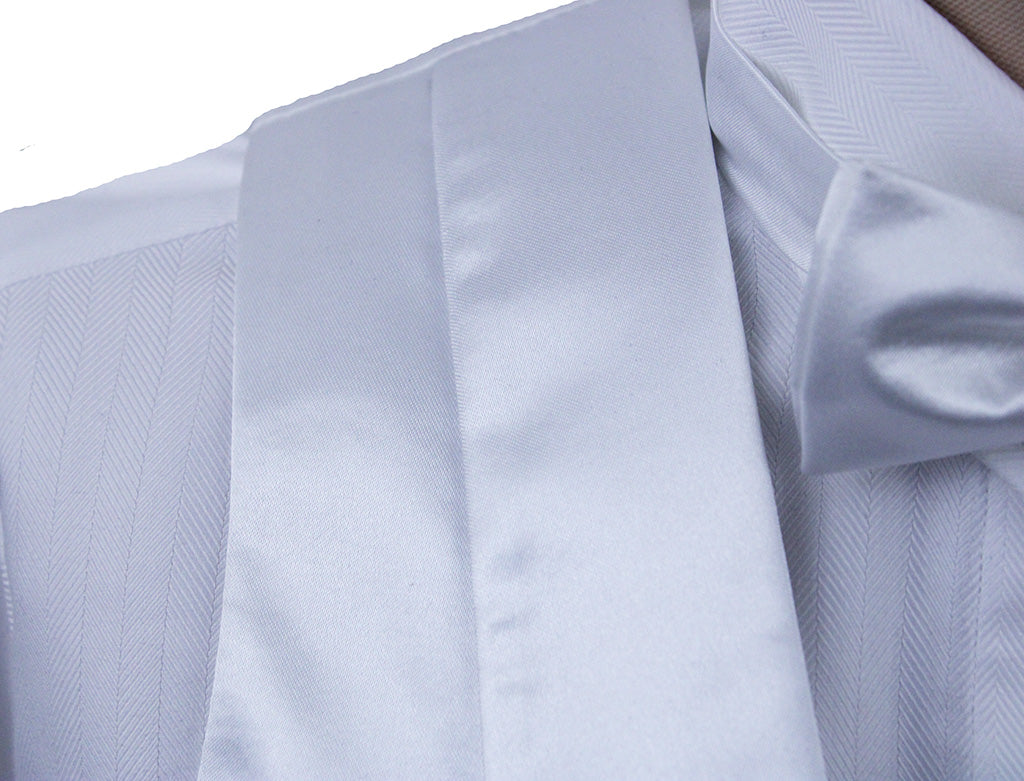 Formal Set Becker Brothers White Satin