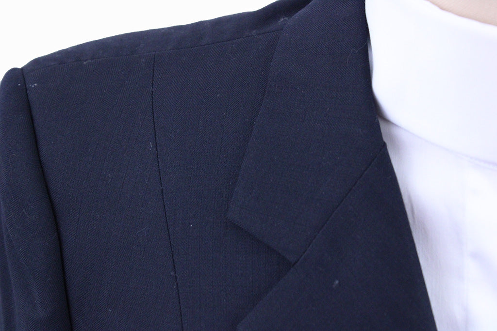 Hunt Coat DeRegnaucourt Navy Herringbone