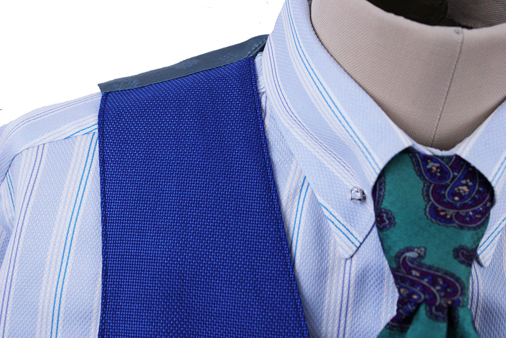 Vest Carl Meyers Blue Nailhead
