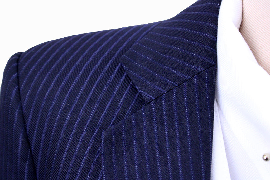Men's Suit Frierson Navy Pinstripe