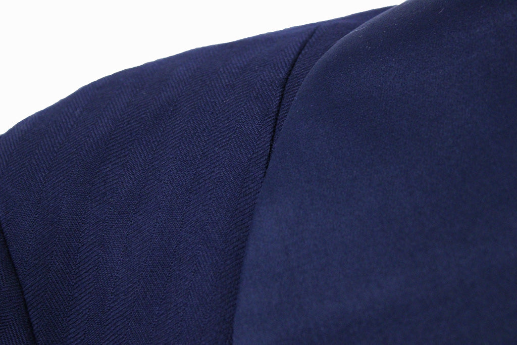 Formal Guergens Navy Herringbone