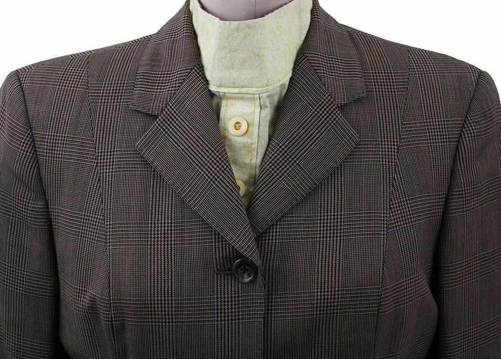Hunt Coat LeCheval Gold Glenplaid