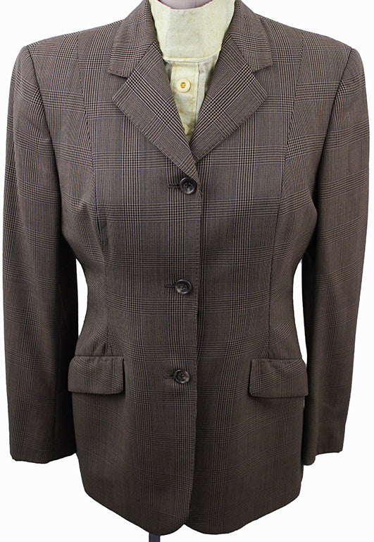 Hunt Coat LeCheval Gold Glenplaid