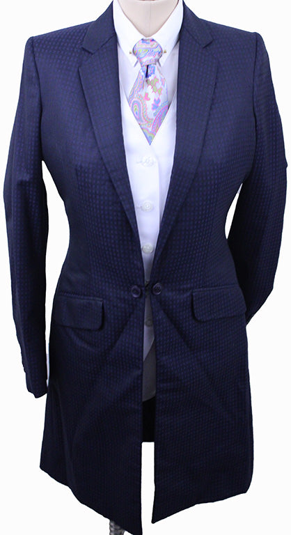 Day Suit Hawkewood Navy and Black Shadow Box