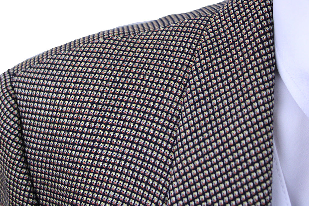 Day Coat Carl Meyers Black with Gold Nailhead