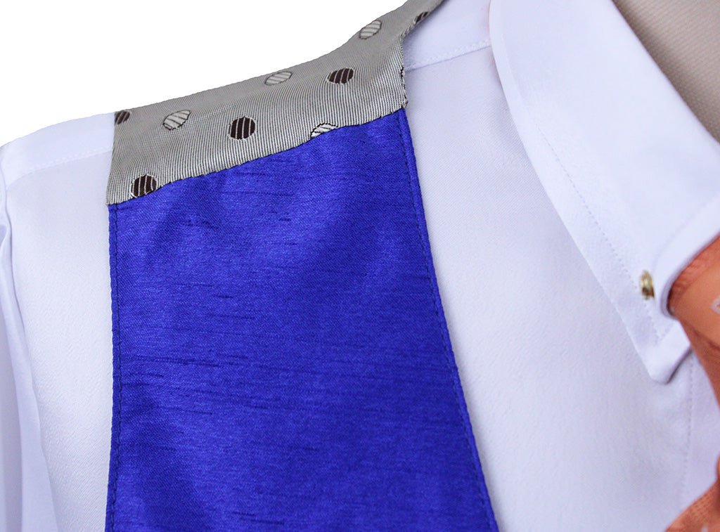 Vest Hartmeyer Royal Blue Sateen