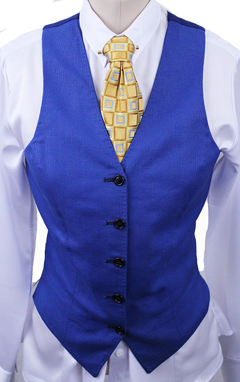 Vest LeCheval Blue Nailhead