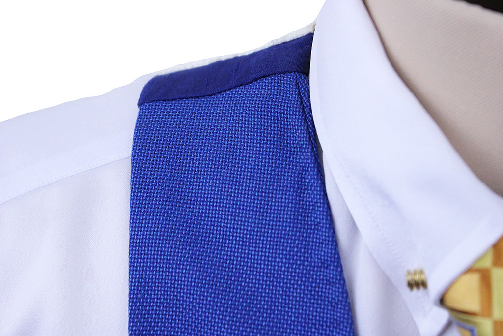 Vest LeCheval Blue Nailhead