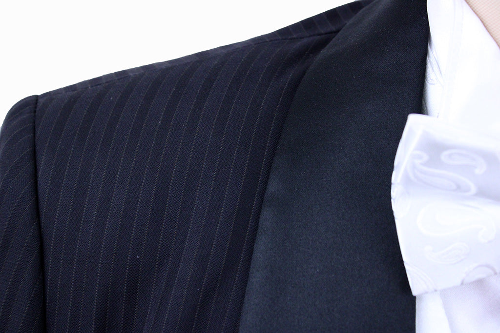 Formal Marsha DeArriaga Black Shadow Stripe