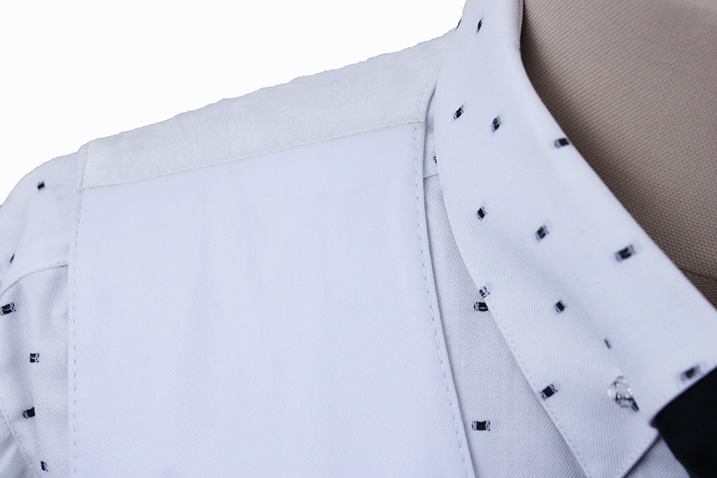 Issued By Ellie May White Satin Vest 45