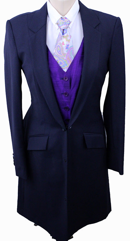 BRAND NEW! Day Suit Chavez Navy Stretch Wool