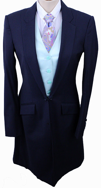 BRAND NEW! Day Suit Chavez Navy Stretch Wool