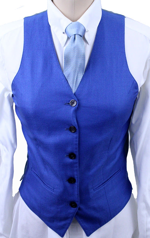 Vest Carl Meyers Blue Nailhead