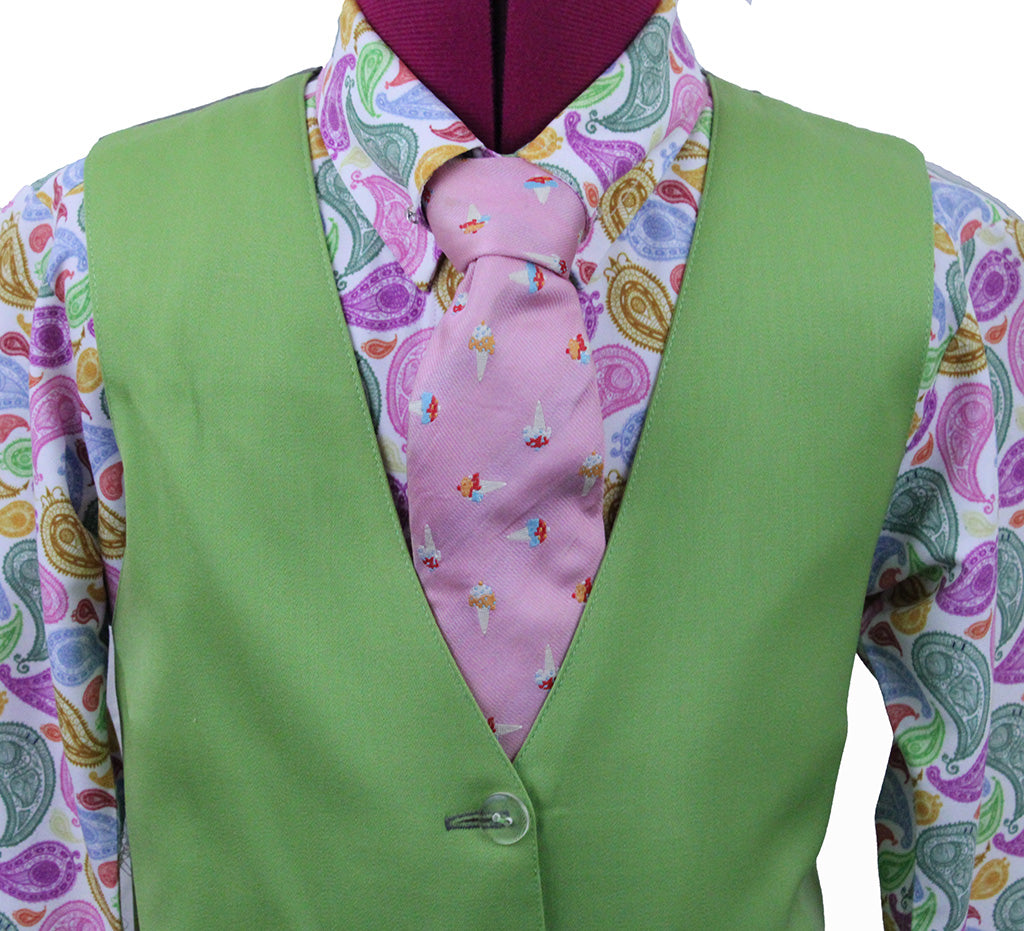 Vest Carl Meyers Lime Green