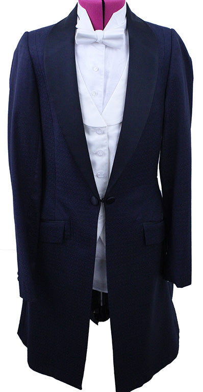 Formal Betty Berdine Navy Floral Sheen