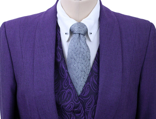 BRAND NEW! Day Coat Chavez Purple Nailhead