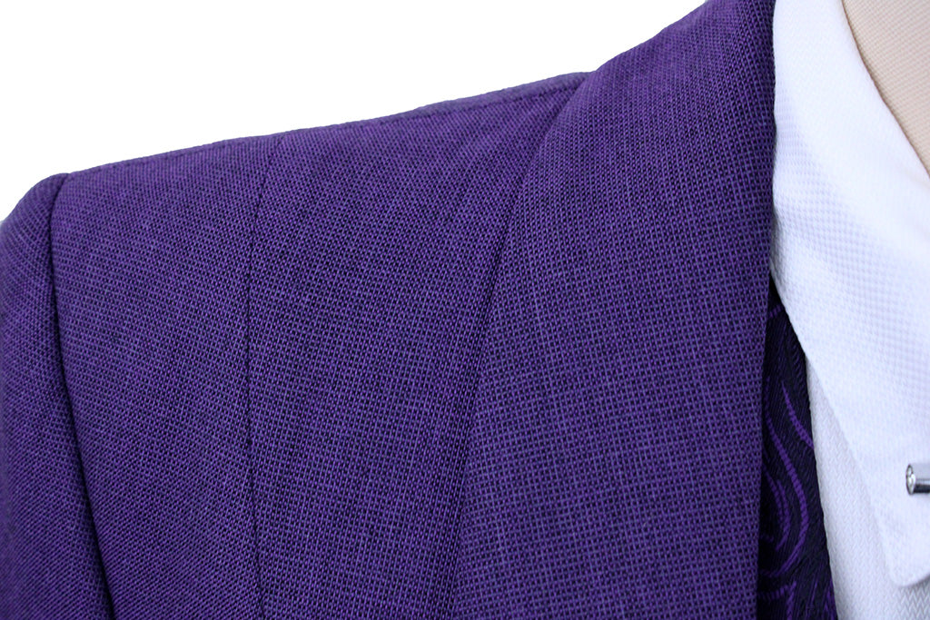 BRAND NEW! Day Coat Chavez Purple Nailhead