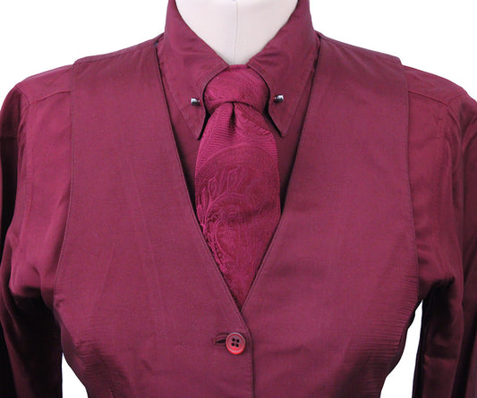 Shirt and Vest Combination DeRegnaucourt Scarlett Sateen