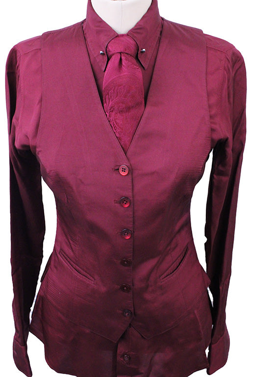 Shirt and Vest Combination DeRegnaucourt Scarlett Sateen