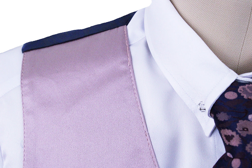 Vest Becker Brothers Rose Gold Satin