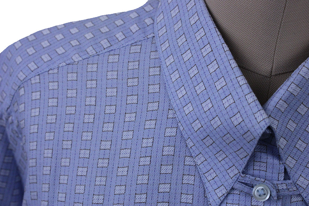 Shirt Marsha DeArriaga Light Blue with Gold Box