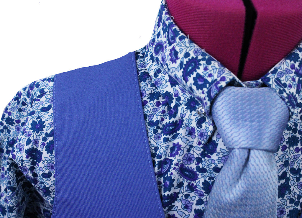 Vest Becker Brothers Periwinkle Blue