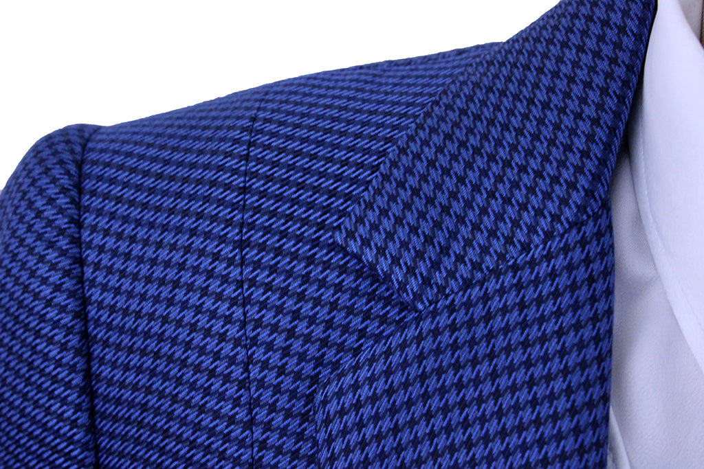 Day Coat Chavez Blue Glenplaid