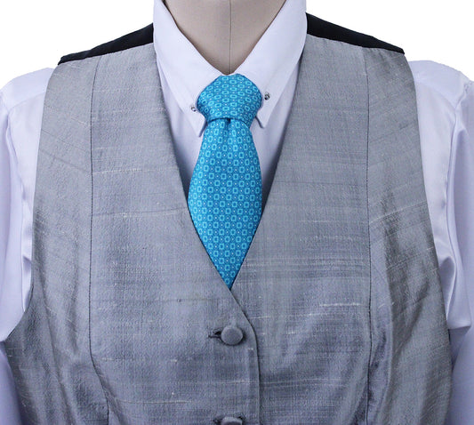 Vest Chavez Silver Silk