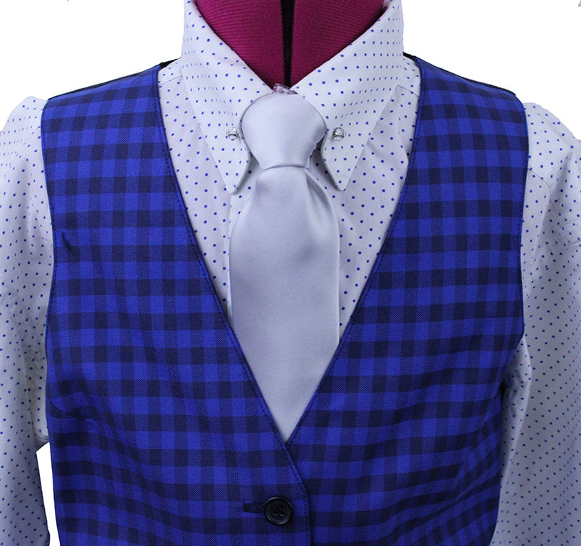 Vest Becker Brothers Royal Blue and Black Mini Box