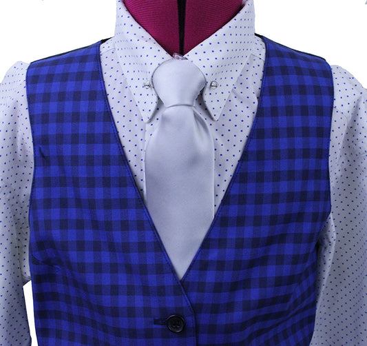 Vest Becker Brothers Royal Blue and Black Mini Box