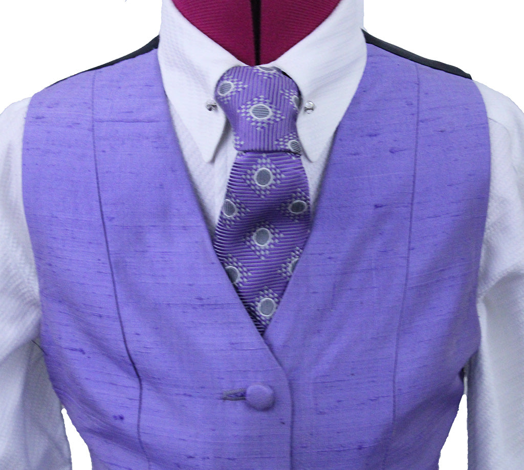 Vest Chavez Purple SIlk