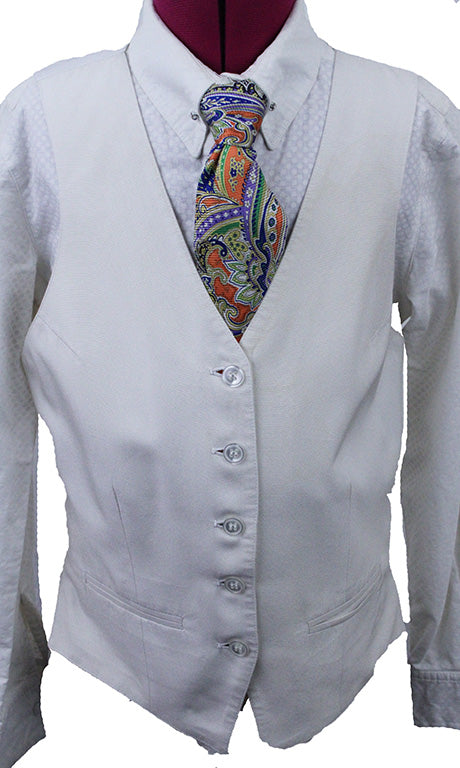 Vest Becker Brothers Ivory White