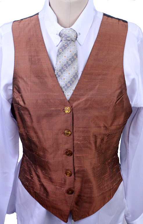 Vest DeRegnaucourt Copper Silk