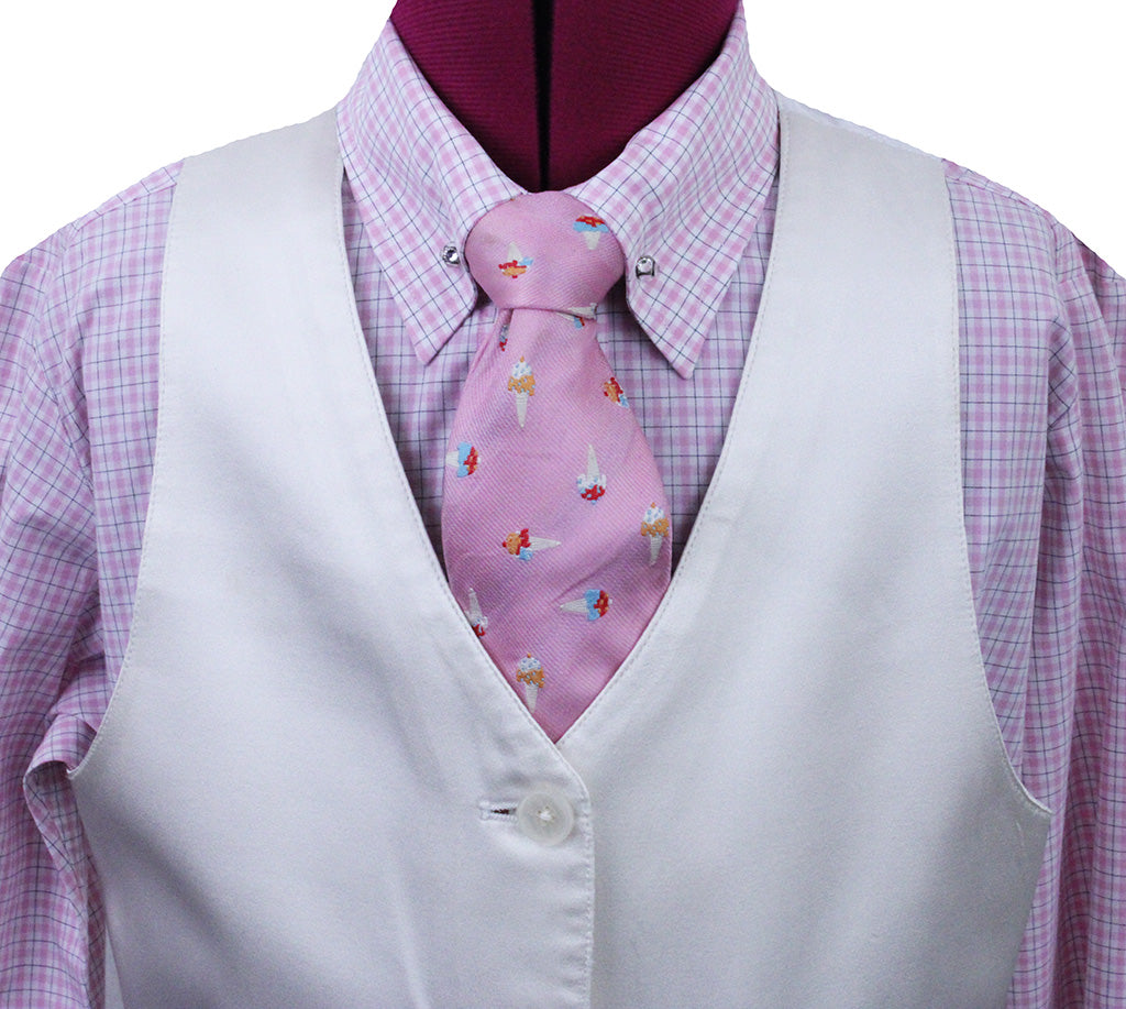 Vest DeRegnaucourt Ivory Satin