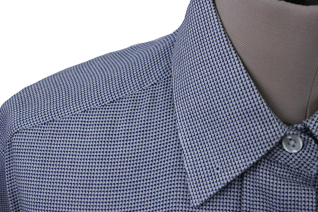 Shirt Skip Gambert Black and White Nailhead