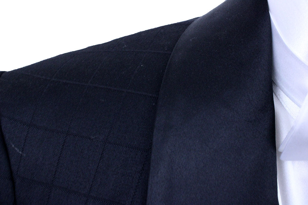 Formal Becker Brothers Black Windowpane Sheen