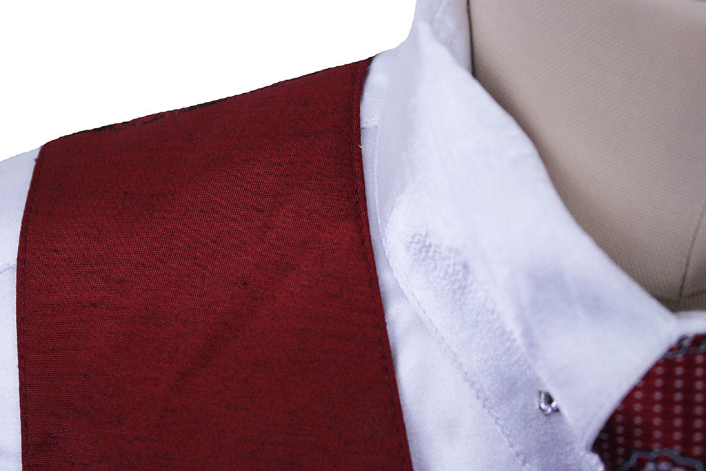 Issued By Ellie May Brick Red Sateen Vest