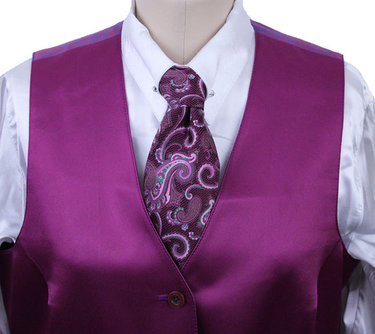 Issued By Ellie May Wildberry Satin Vest