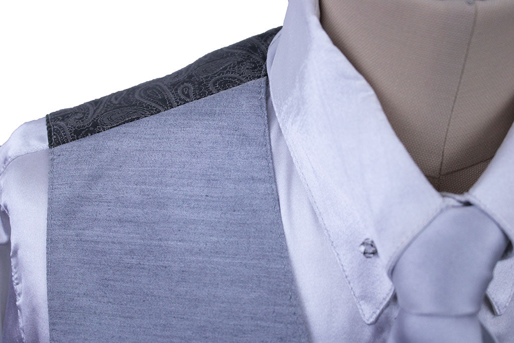 Issued By Ellie May Silver Sateen Vest